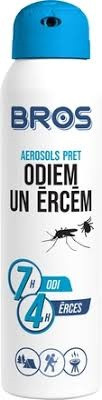 Līdzeklis pret odiem un ērcēm Bros aerosolā 90 ml (08.30) Polija
