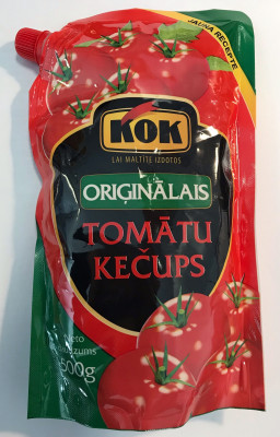 Kečups KOK oriģinālais 500g (stāvpaka) (03.11.26) Latvija
