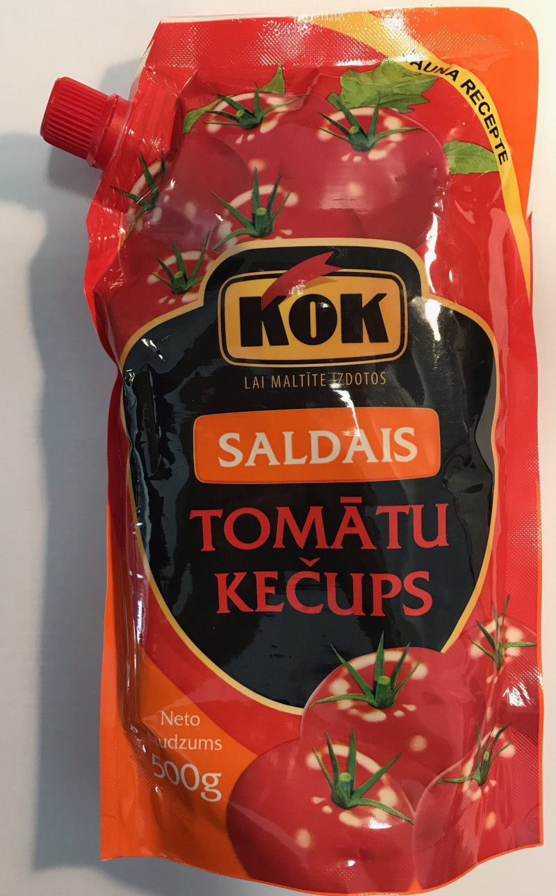 Kečups KOK saldais 500g (stāvpaka) (19.10.26) Latvija