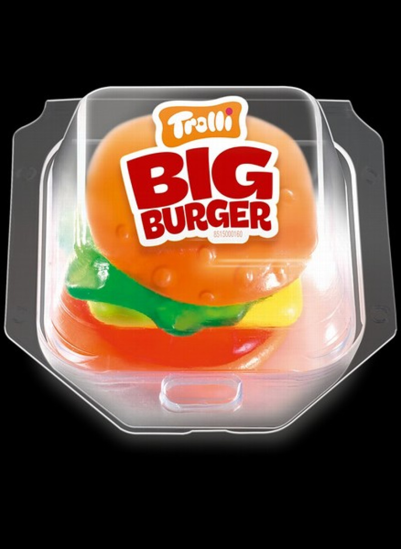 Želejkonfektes BIG BURGER JELLY 50g 1/6 Ķīna