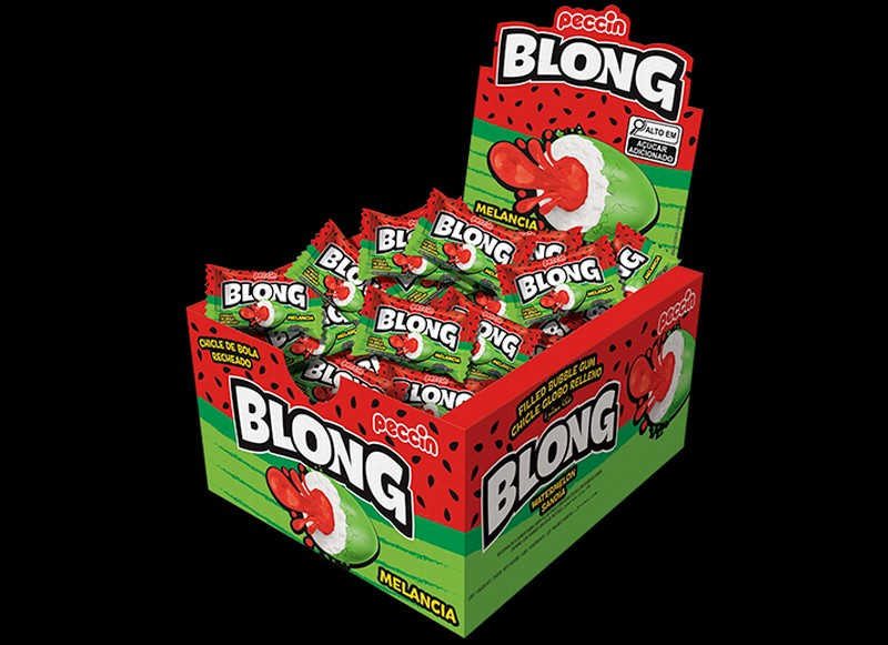 Košļājamā gumija Blong Watermelon 5g*40gb (10.2027)