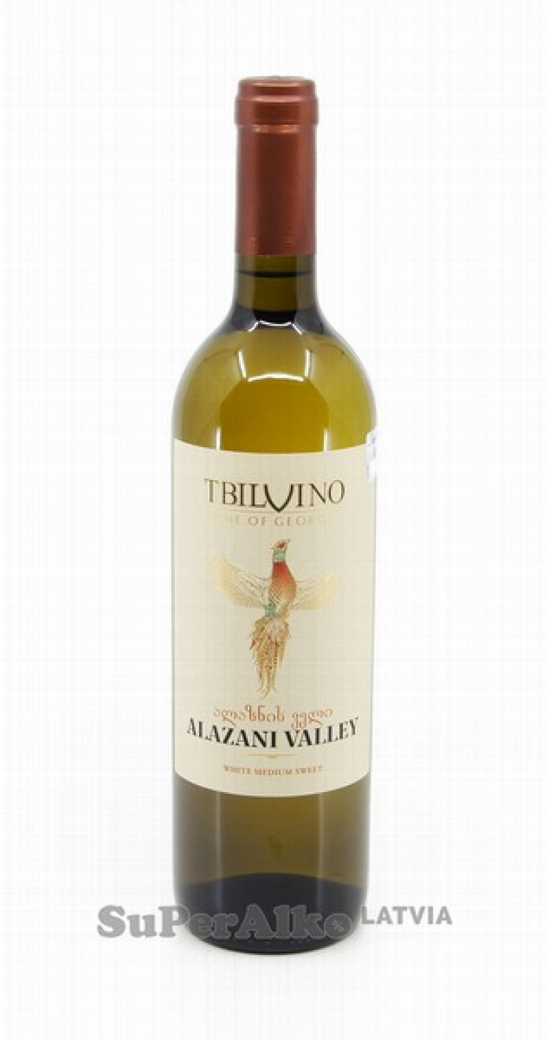Vīns Alazanskaja Dolina White 0.75L 11%, Gruzija