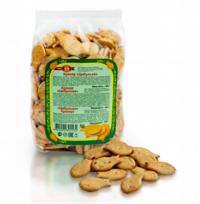 Krekeri 400g CIBUĻKA (29.03.27) 1/14 Ukraina