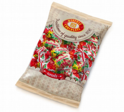 Karameles 200g Bārbeļu garšu 1/8 Ukraina (05.03.27)