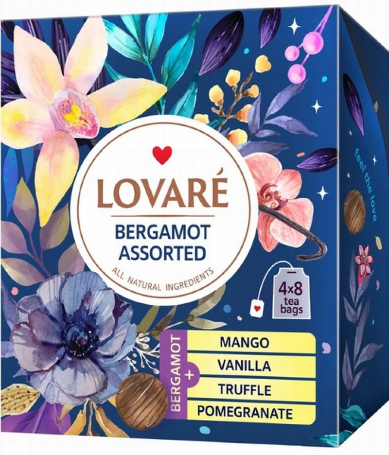Tēja Lovare Bergamotes Assorted 2g*32 () Polija