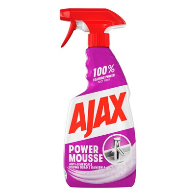 Tīrīšanas līdzeklis kaļķakmenim Ajax Power Mousse 500ml (03.01.27)