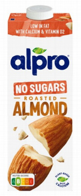 ALPRO mandeļu dzērins, nesaldināts, 1L () Beļģija