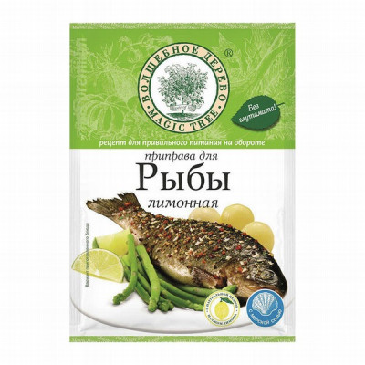 Garšvielu maisījums Zivīm ar citronu 30g (15.12.27) 1/30 Krievija