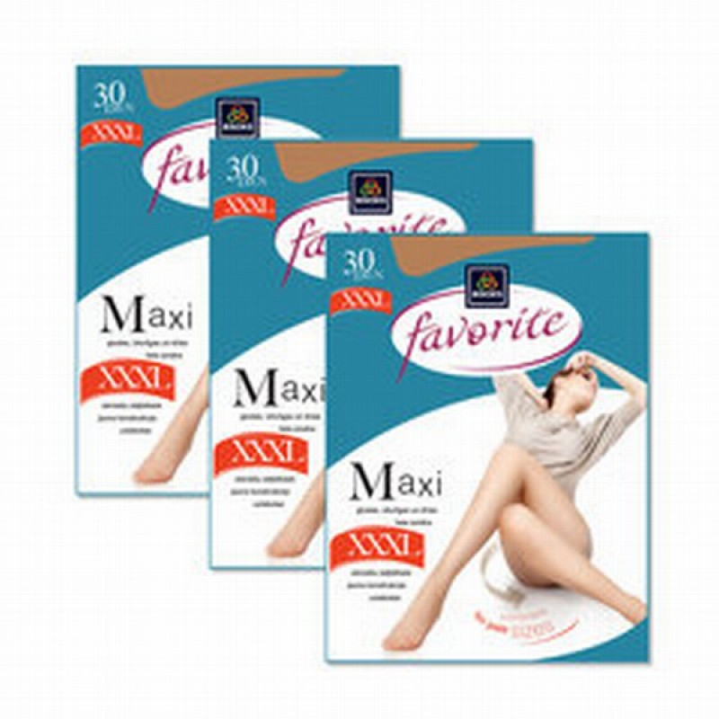 Zeķubikses Favorite Maxi 30den 7/8 izmērs