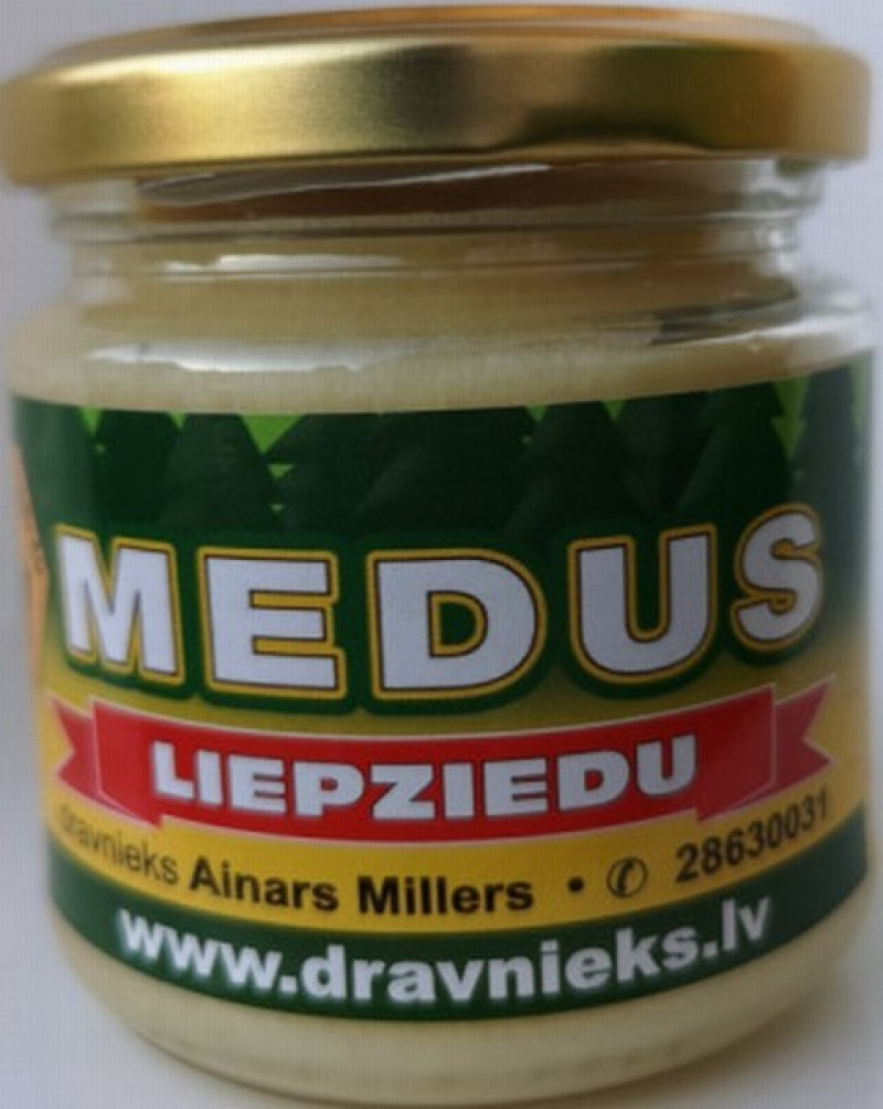 Medus Liepziedu 250g Dravnieks (2027) Latvija
