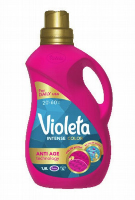 Veļas mazgāšanas līdzeklis Violeta Protect color 30 mazgāšanas reizēm 1.8L (29.10.28) Horvātija