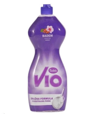 Trauku mazgāšanas līdzeklis Vio ar mandeļu aromātu 450ml (05.02.27) Horvātija
