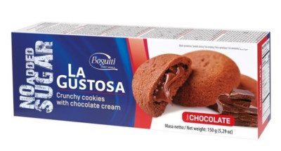 Cepumi LaGustosa ar šokolādes pildījumu bez cukura 150g (09.12.26) Polija