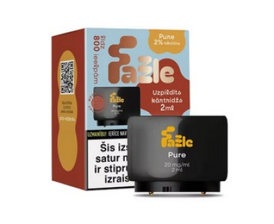 Kārtridžs elektroniskajai cigaretei Fazzle- Pure (bez garšas) 2ml