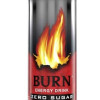 Enerģijas dzēriens BURN ZERO 0.25L DEPOZĪTS 0.10eur 1/12 (02.28)