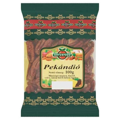 Grauzdēti Pekanrieksti sālīti 100g  NATUR FOOD (05.10.26) Ungārija 