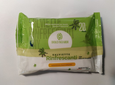 Salvetes pret odiem ar citrona aromātu 20gb