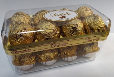 Konfekšu kaste Šokolādes konfektes K-Truffallo 200g 1/24 (01.02.28) Ķīna