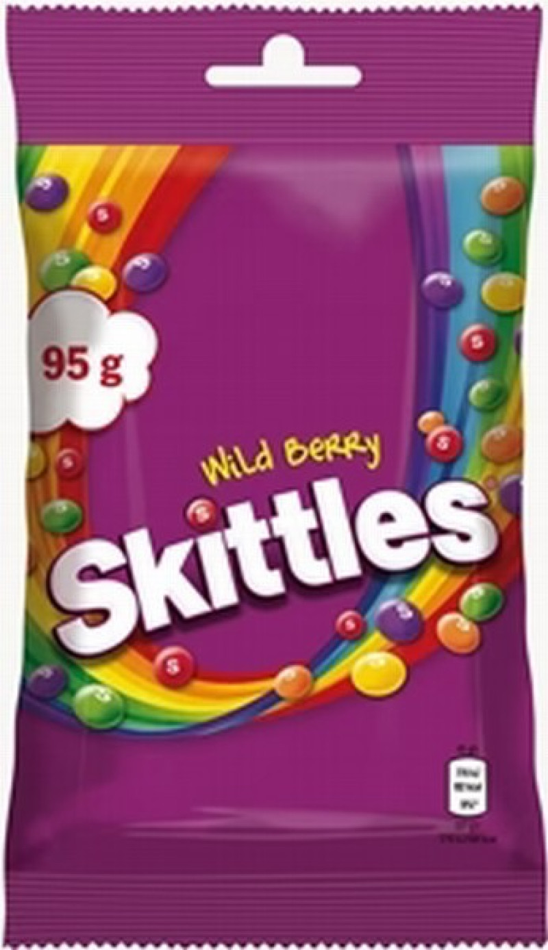 Dražejas Skittles Wild Berry 95g 1/18 (09.06.27) Čehija