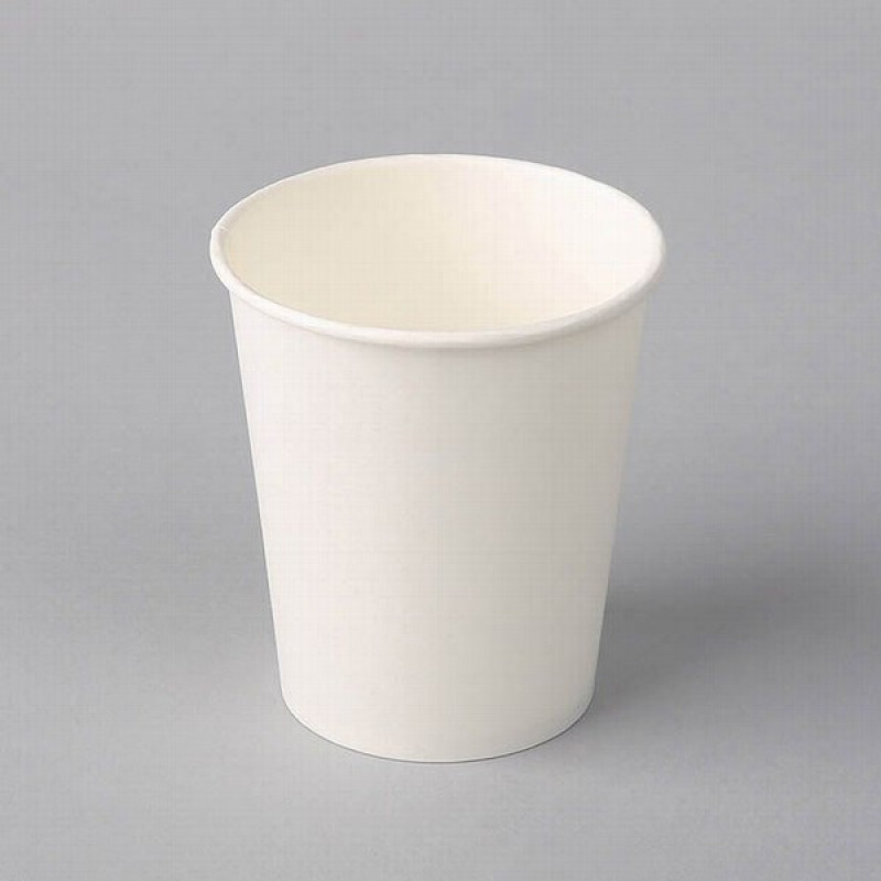 Kafijas glāzes kartona 250ml baltas 100gb