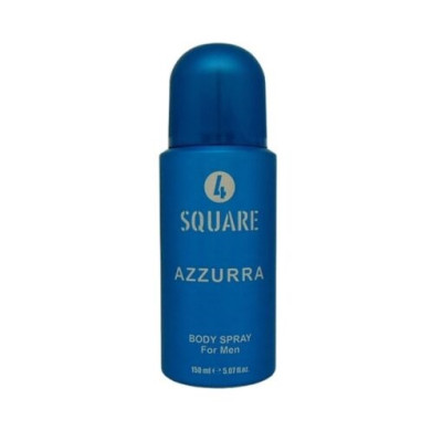 Ķermeņa sprejs vīrietim Azzurra 4 Square 150ml (05.11.30)