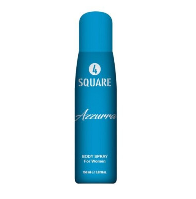 Ķermeņa sprejs sievietēm Azzurra 4 Square 150ml