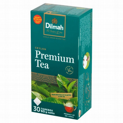 Tēja Dilmah Premium melnā 30x2g (12.2028) Šrilanka