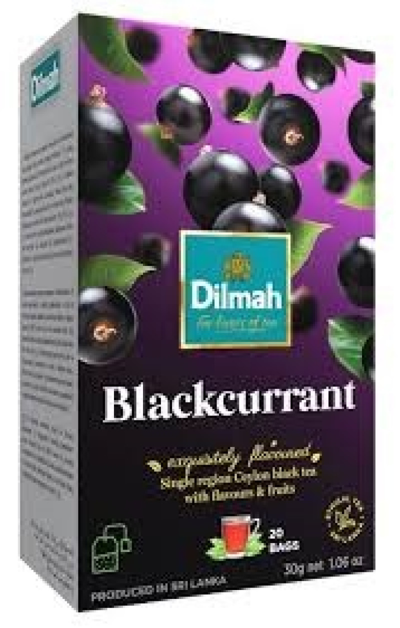 Tēja Dilmah ar upeņu garšu 20x1.5g (01.2029) Šrilanka