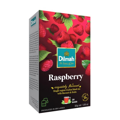Tēja Dilmah ar aveņu garšu 20x1.5g (10.2028) Šrilanka