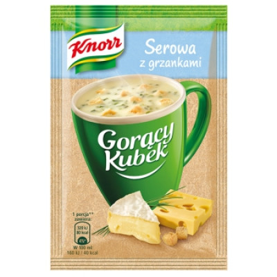 Siera krēmzupa ar grauzdiņiem KNORR CAS 22g (04.27) Rumānija