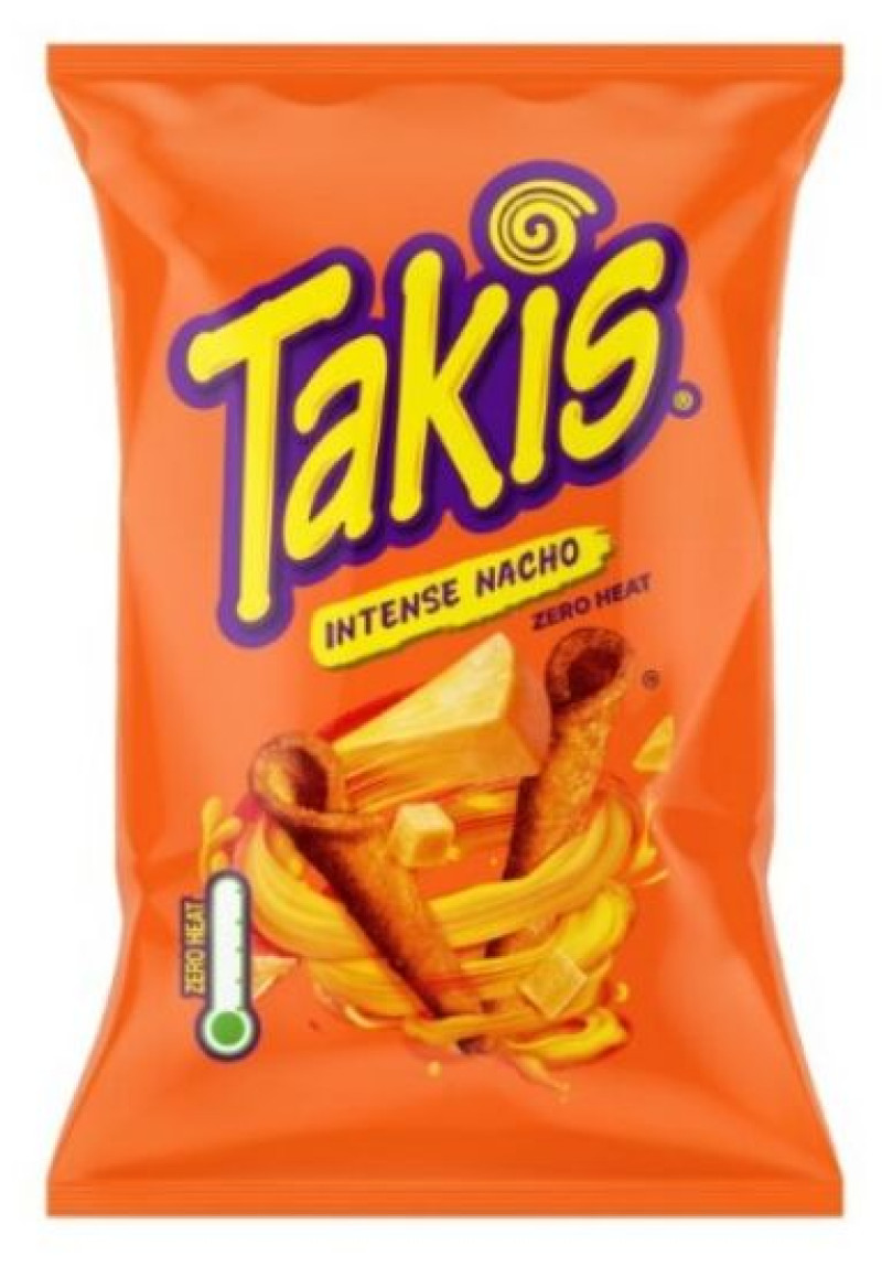 Kukurūzas čipsi TAKIS Intense Nacho 100g (21.01.27) Spānija