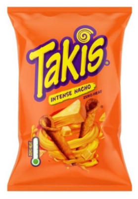 Kukurūzas čipsi TAKIS Intense Nacho 100g (21.01.27) Spānija