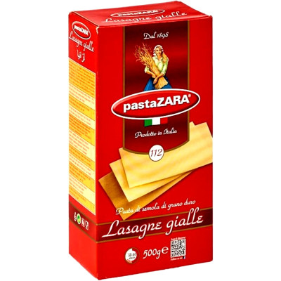 Lazanja Pasta Zara 500g (20.01.29) Itālija