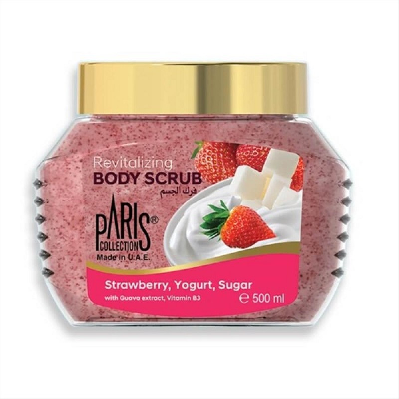 Skrubis ķermenim PC Revitalizing zemene jogurts 500ml (08.30)