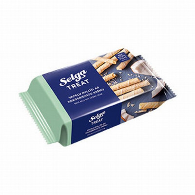 Laima Vafeļu rullīši SELGA ar kokosriekstu pildījumu 160gr (29.08.26) Latvija