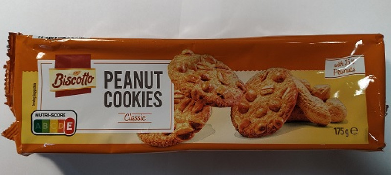 Cepumi Peanut 175g Biscotto (30.01.27) Nīderlande 