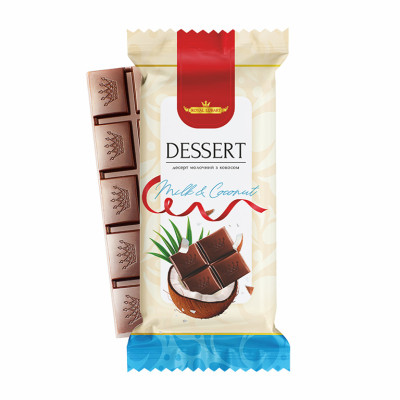 Piena deserts "Milk and coconut dessert" Royal Lubart 80g (09.04.27) Ukraina