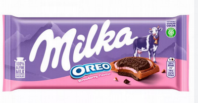 Šokolāde Milka Oreo zemeņu 92g () Vācija