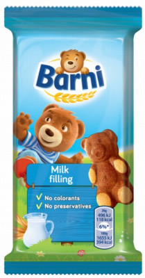 Biskvīts Barni Milk 30g Polija