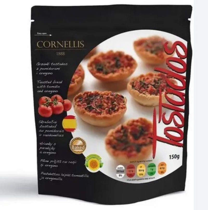 Grauzdiņi ar tomātu un oregano garšu 150g Cornellis () Polija
