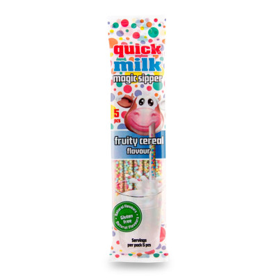 Salmiņi pienam ar dažādu augļu garšu 30g 5gab. 1/20 () Ungārija