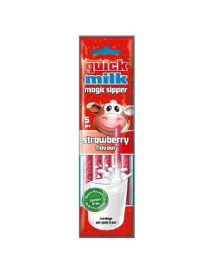 Salmiņi pienam ar zemeņu garšu 30g 5gab. 1/20 () Ungārija