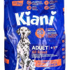 Sausā barība suņiem KIANI Adult+1 ar šķiņķa garšu 3 kg pieaugušiem suņiem (03.06.27)