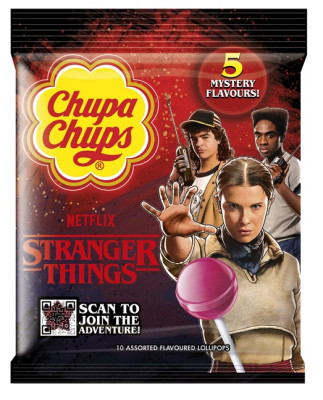 Ledenes uz kociņa Chupa Chups Stranger Thing Right Side Up 120g (30.04.29) Eiropas Savienība