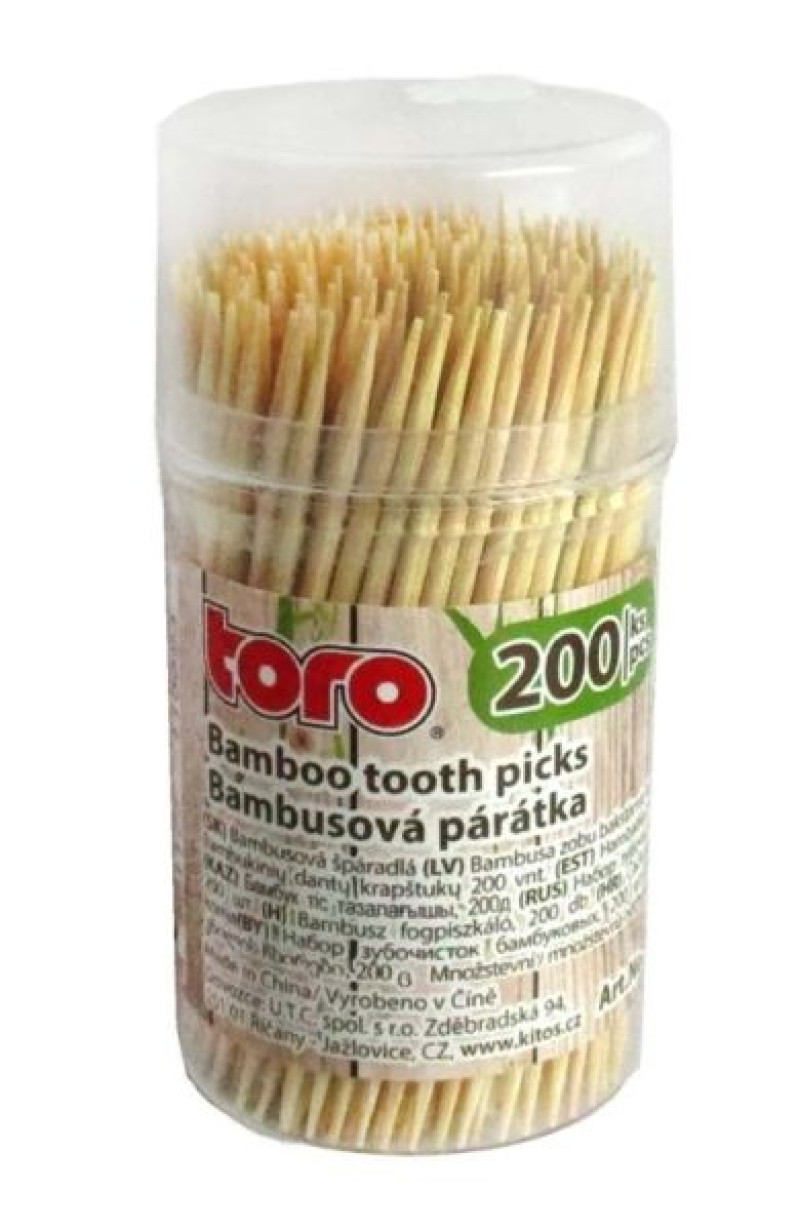 Zobu bakstāmie kociņi 200gb TORO