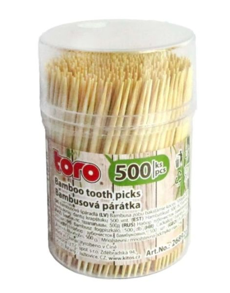 Zobu bakstāmie kociņi 500gb TORO 