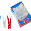 Plastmasas knaģi 7.5cm 20gab 