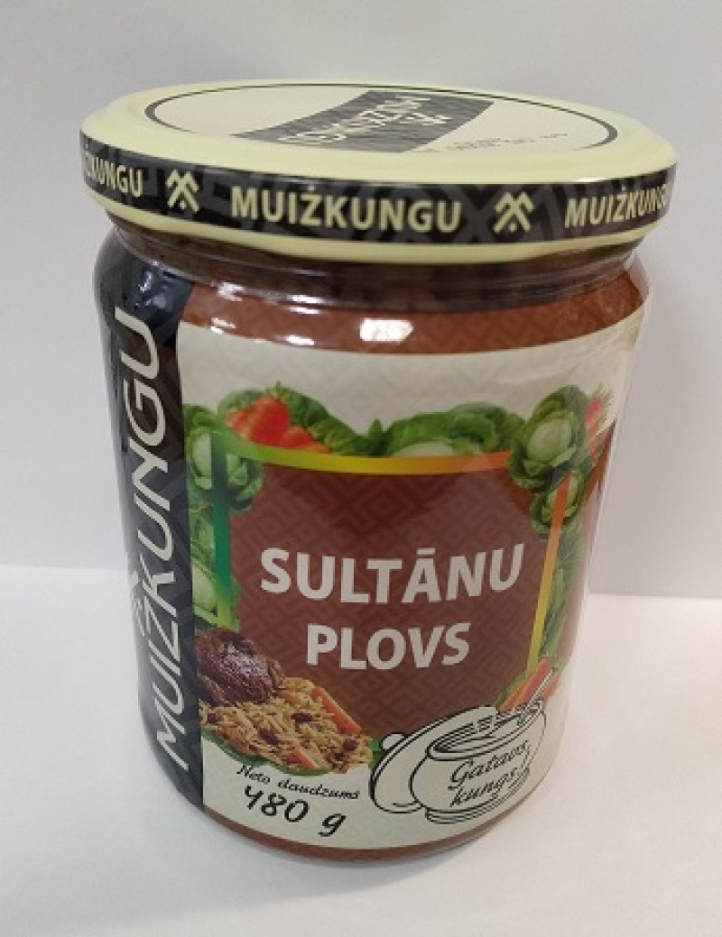 Sultānu plovs Muižkungu 480g 1/6 (11.05.30) Lietuva