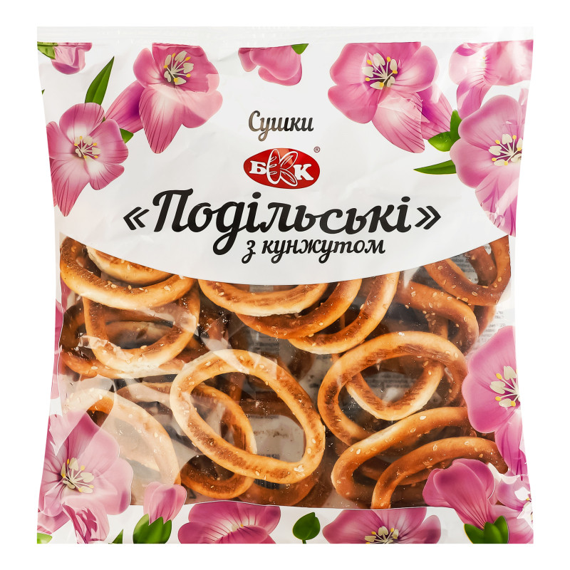 Sausbaranciņas ar sezama sēklām Podilsky 250g (02.01.27) Ukraina