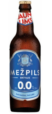 Bezalkoholiskais alus Aldara Mežpils Brīvais 0% 0.5L DEPOZĪTS 0.10eur 1/20 (02.12.26) Latvija